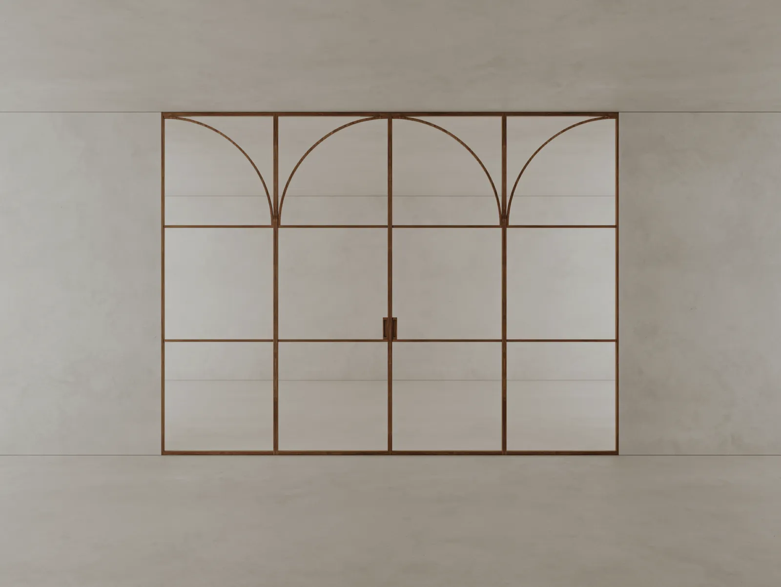 Alzado del cerramiento modelo Arc