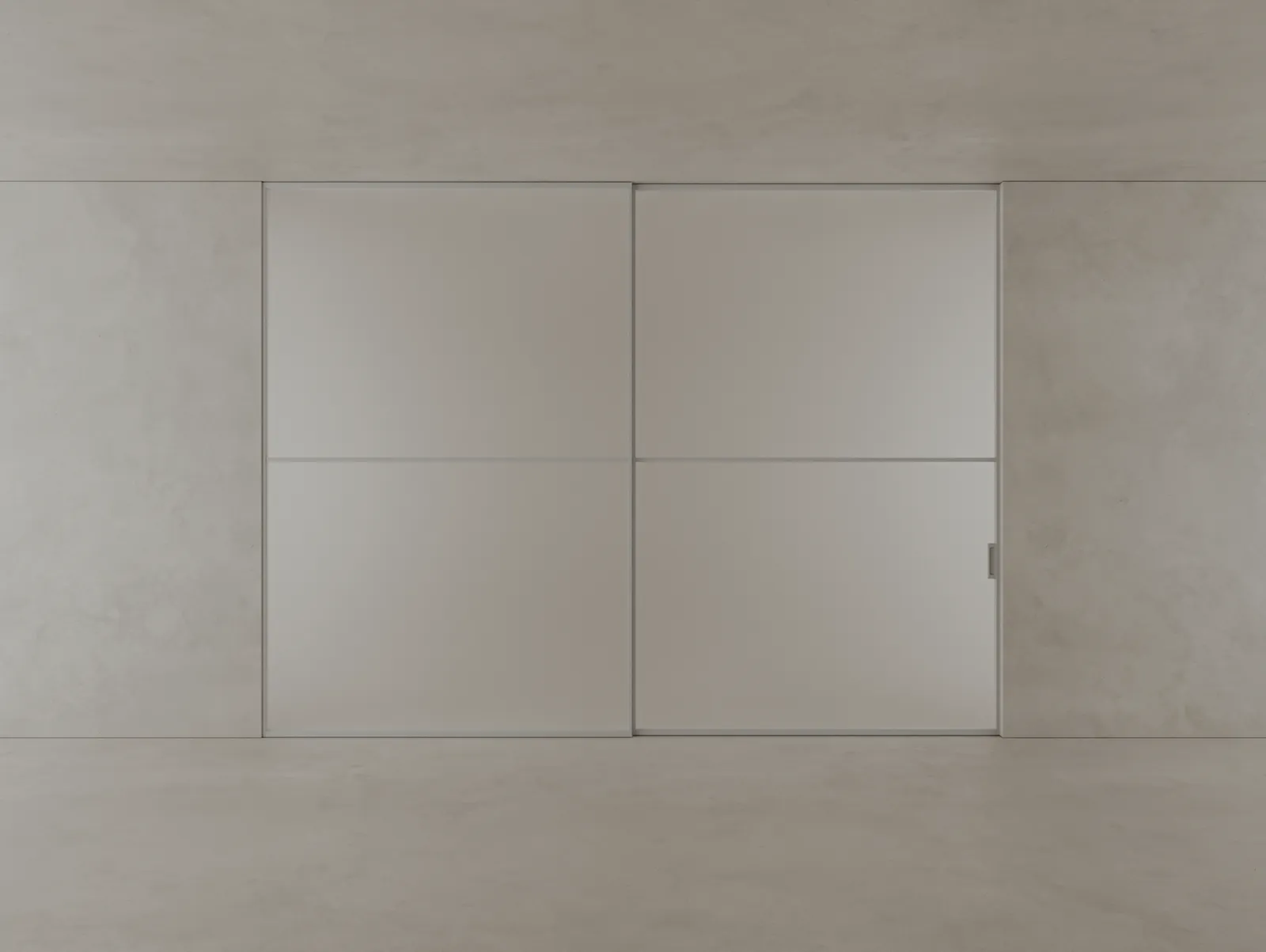 Alzado del cerramiento modelo Grid